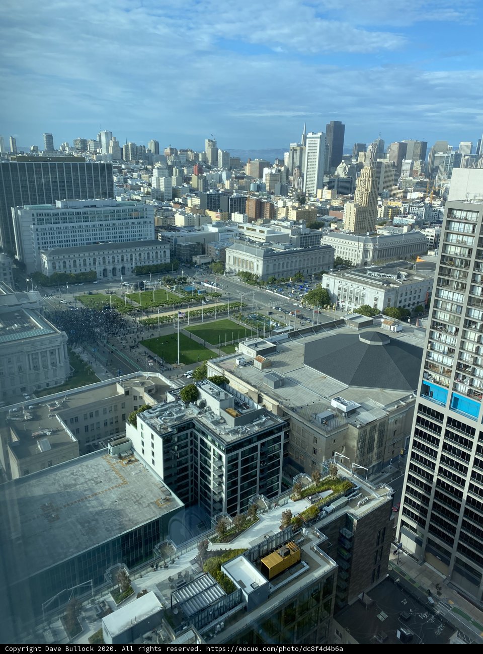 San Francisco Skyline from Above