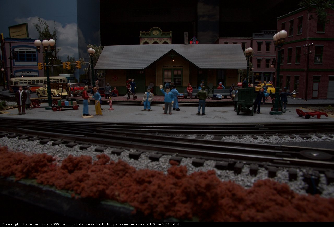 Busy Terminal at the Train Station
