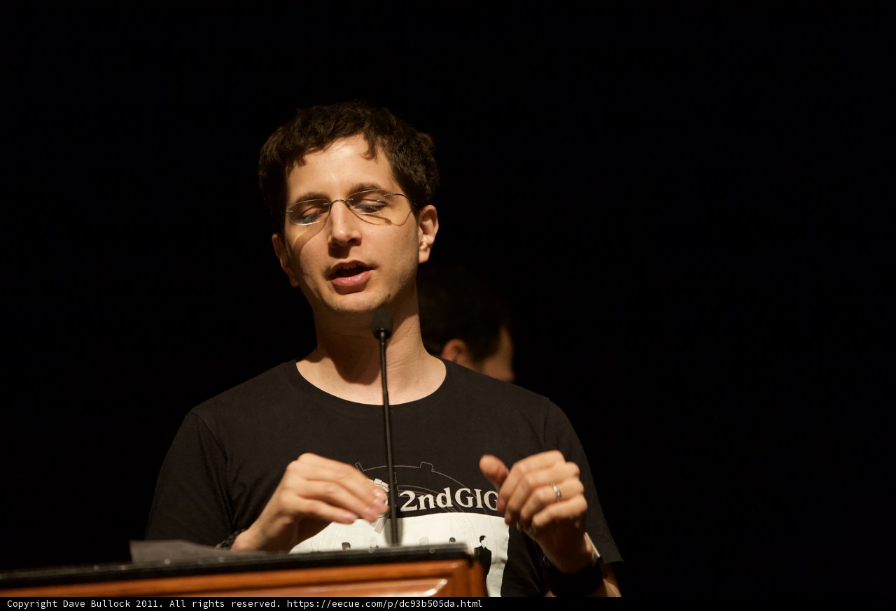 Jeff M's captivating speech at DEFCON 2011