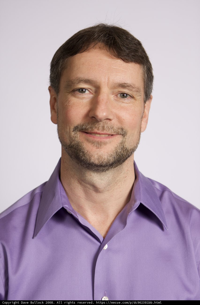 Purple Shirt Man
