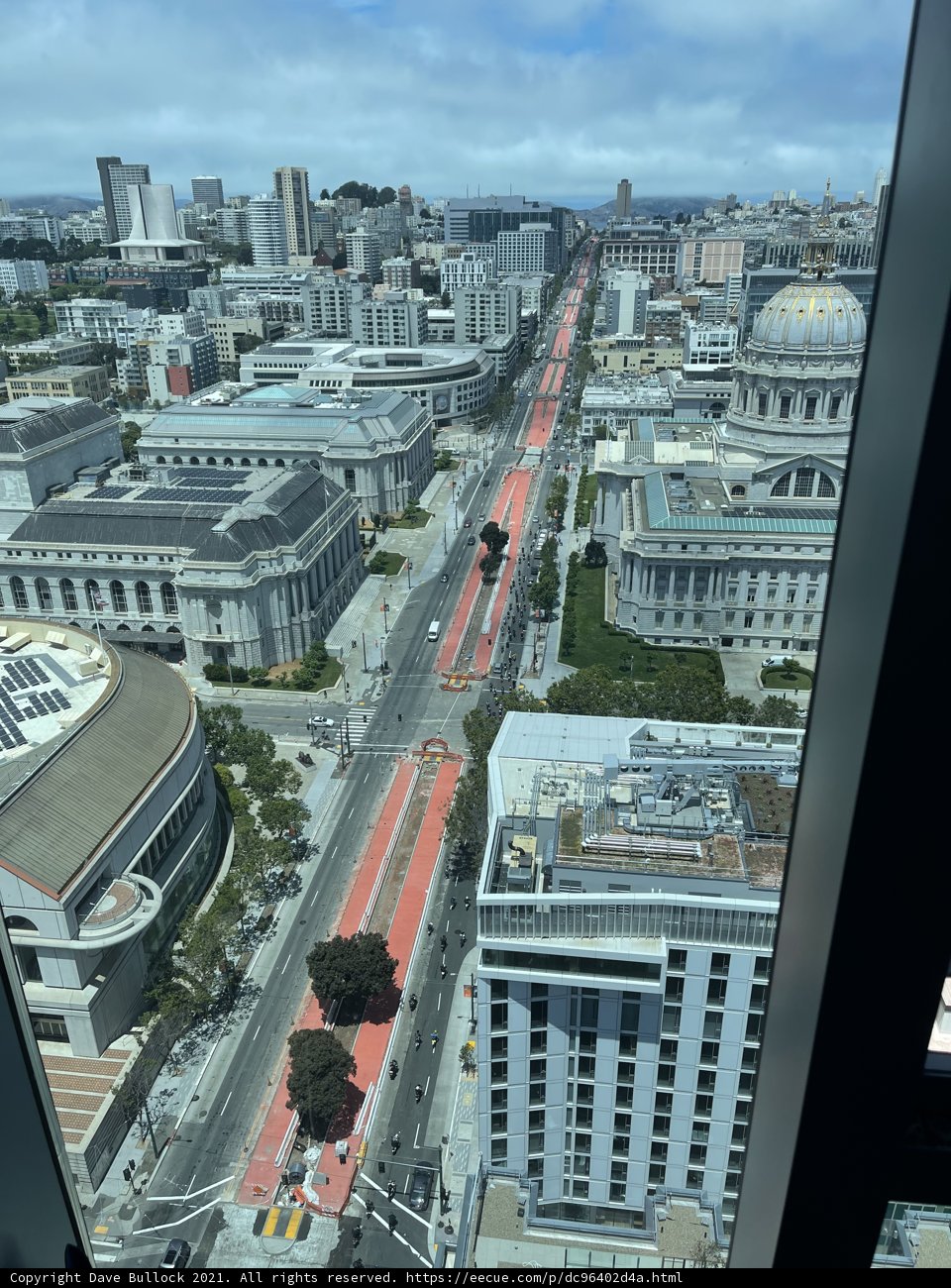 Aerial View of San Francisco's Dynamic Cityscape