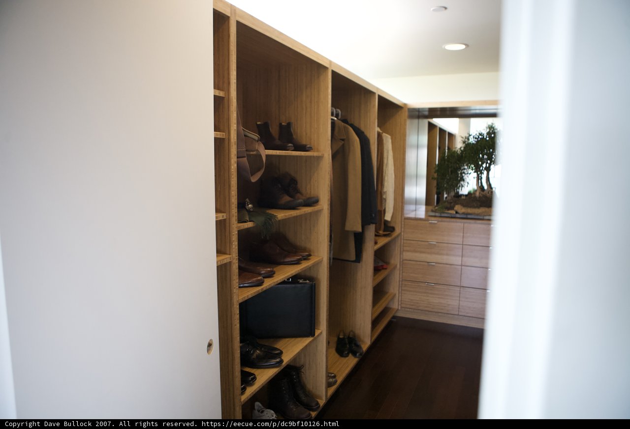 Stylish Walk-In Closet