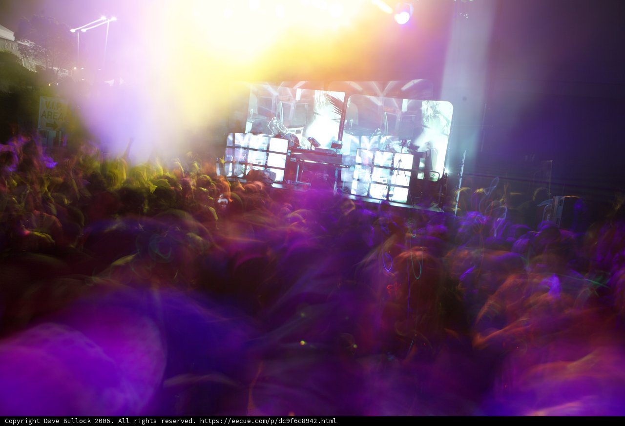 Raving with a Blurred Crowd