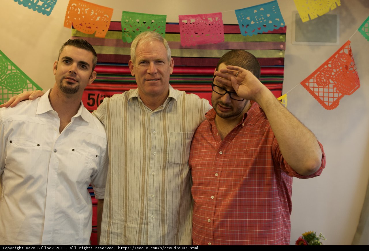 Three Brothers in Linen Shirts
