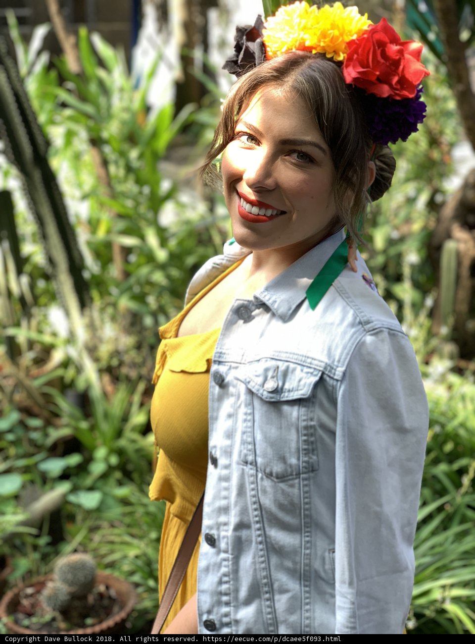 Flower Queen in Her Garden