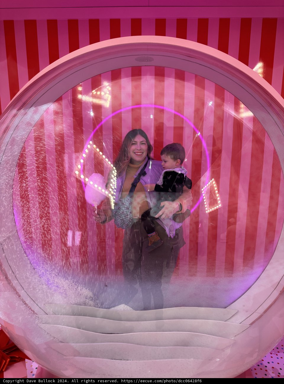 Echoes in a Pink Bubble