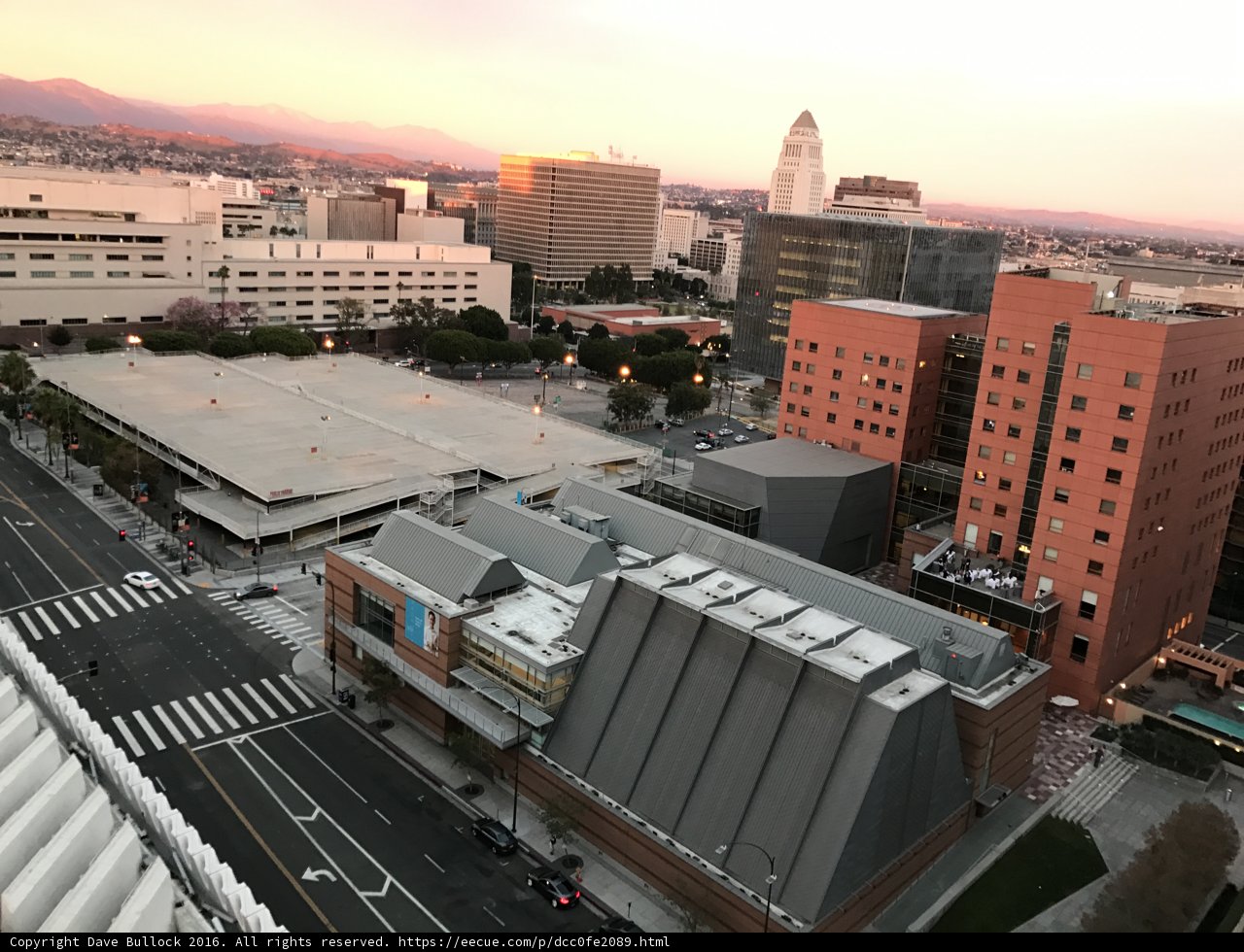 Cityscape from The Broad Building