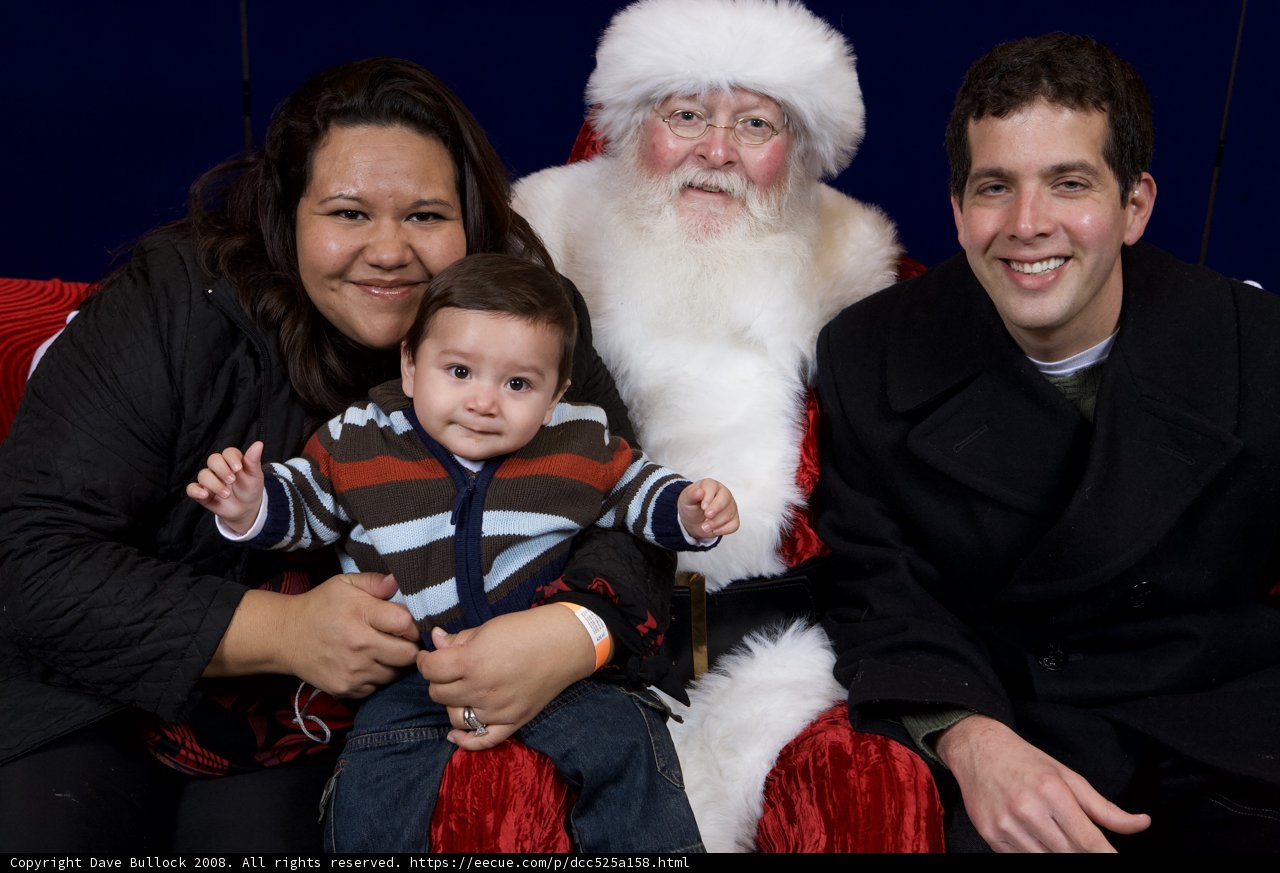 Christmas Cheer with Santa, Baby, and Friends
