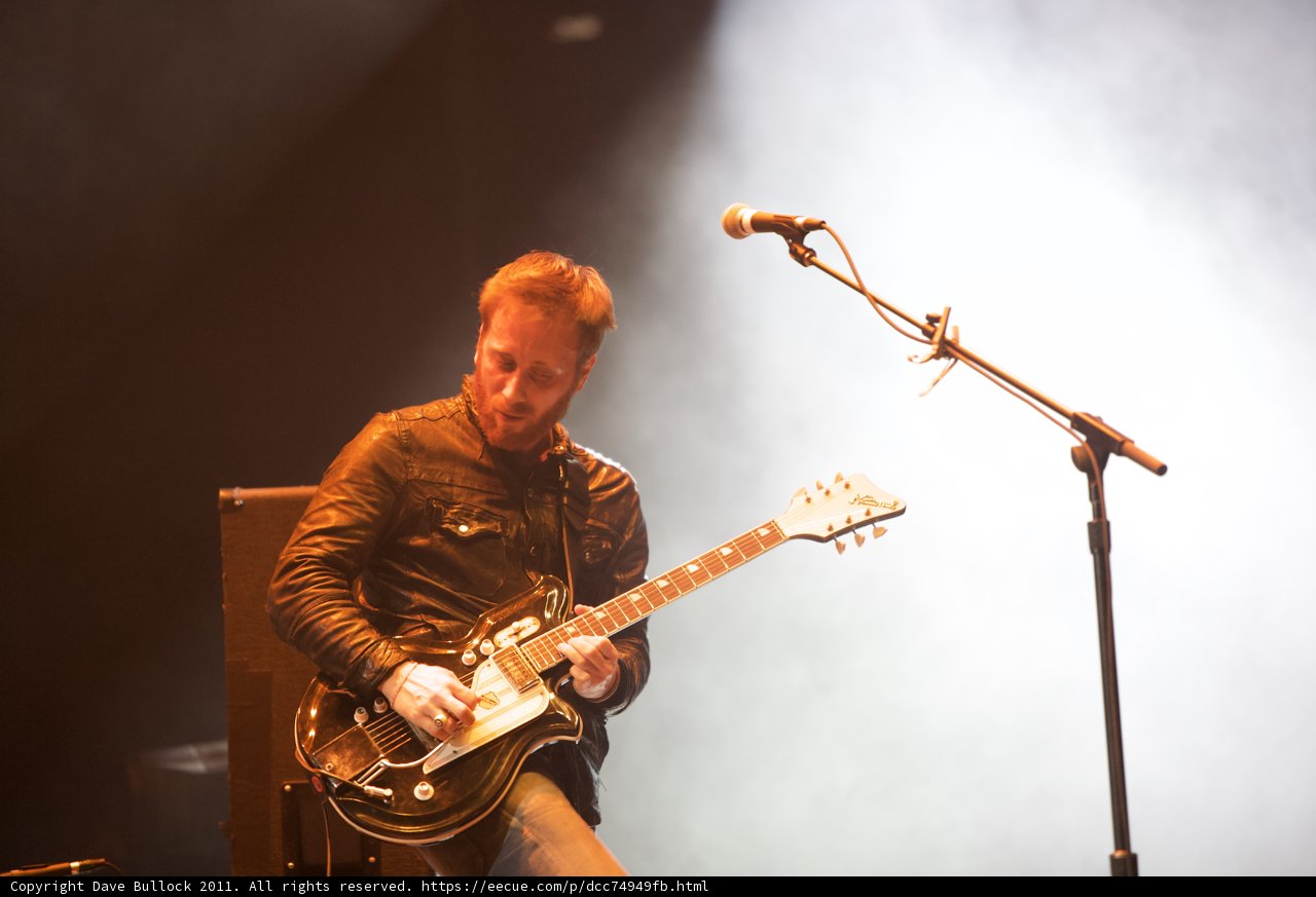 Dan Auerbach Rocks the Stage with His Electric Guitar