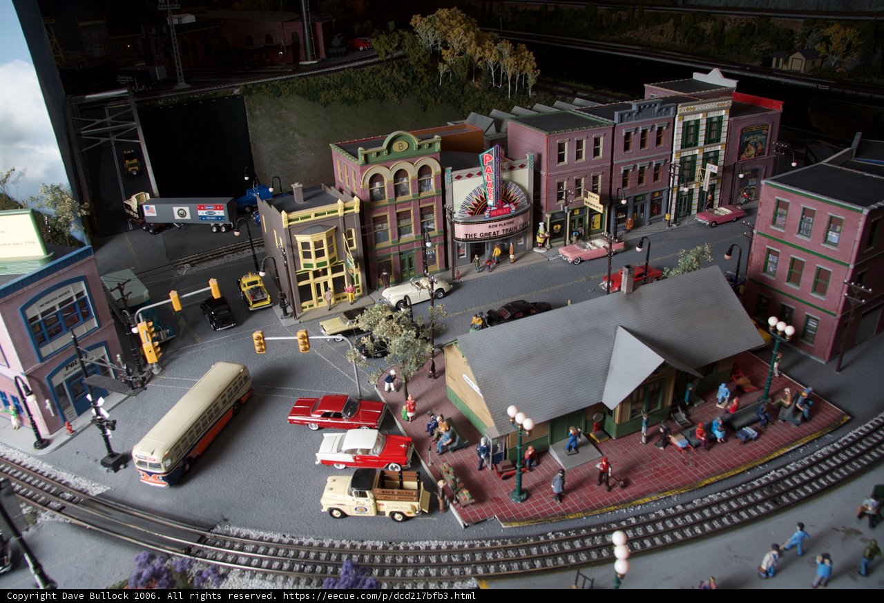 City Intersection Diorama