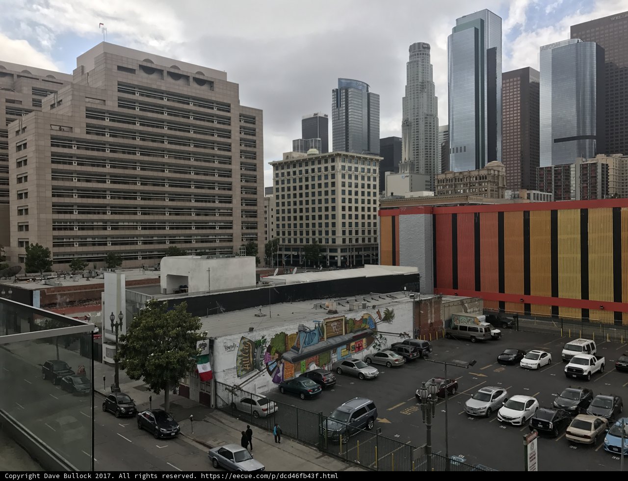 View of Los Angeles Skyline