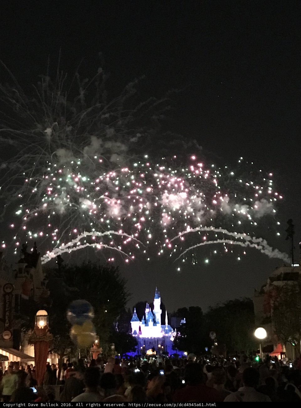 Disneyland Fireworks Spectacular