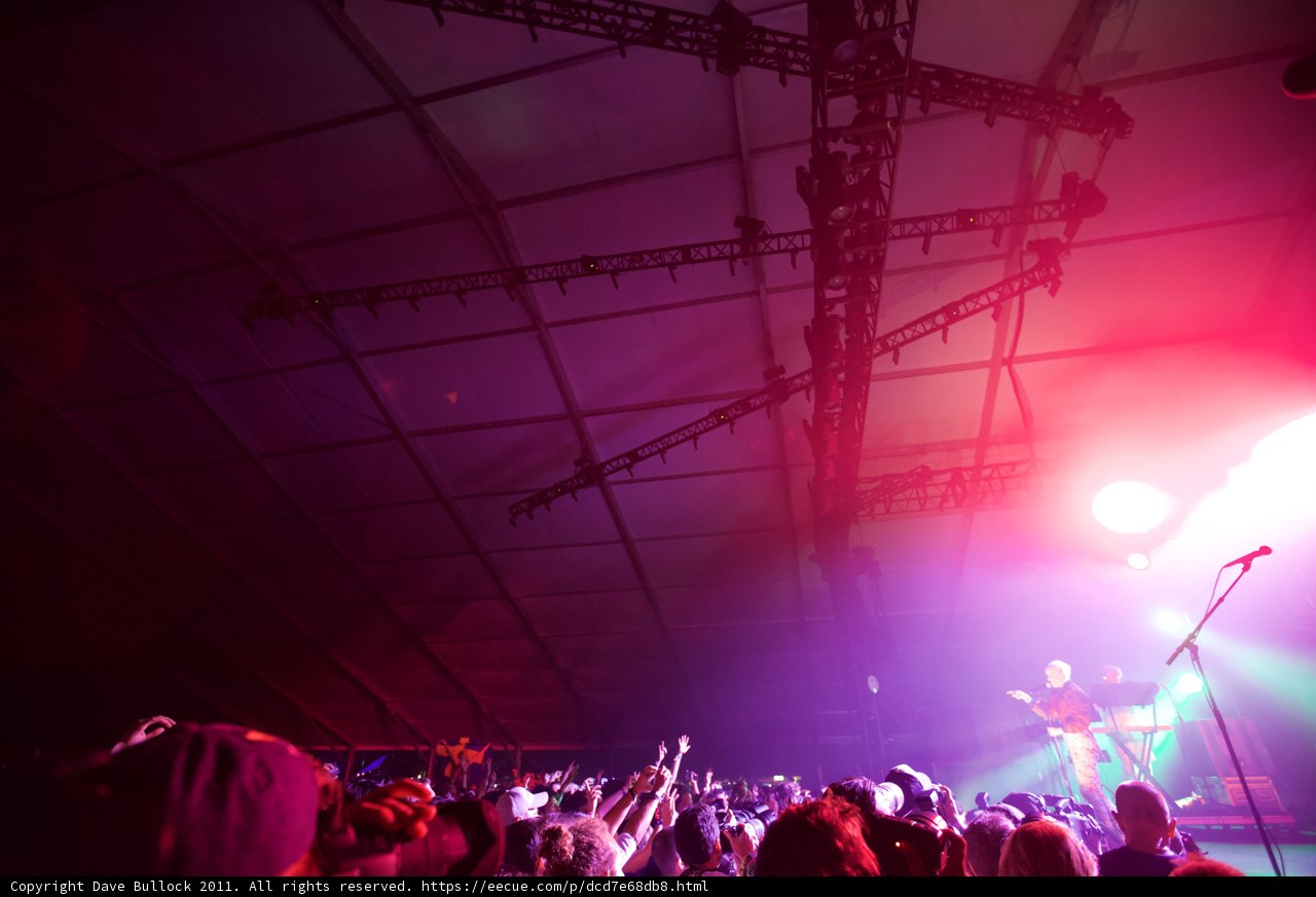 Bright Lights and Energetic Crowds