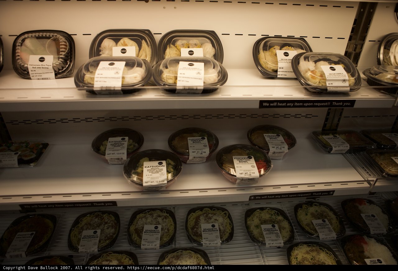 Stocked Shelves at the Temescal Canyon Market