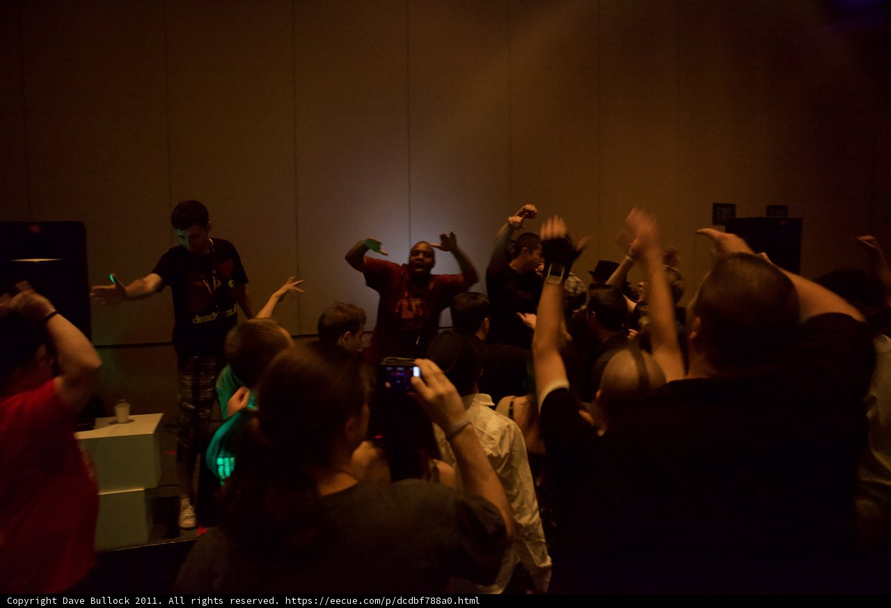 High Energy Crowd at Urban Concert