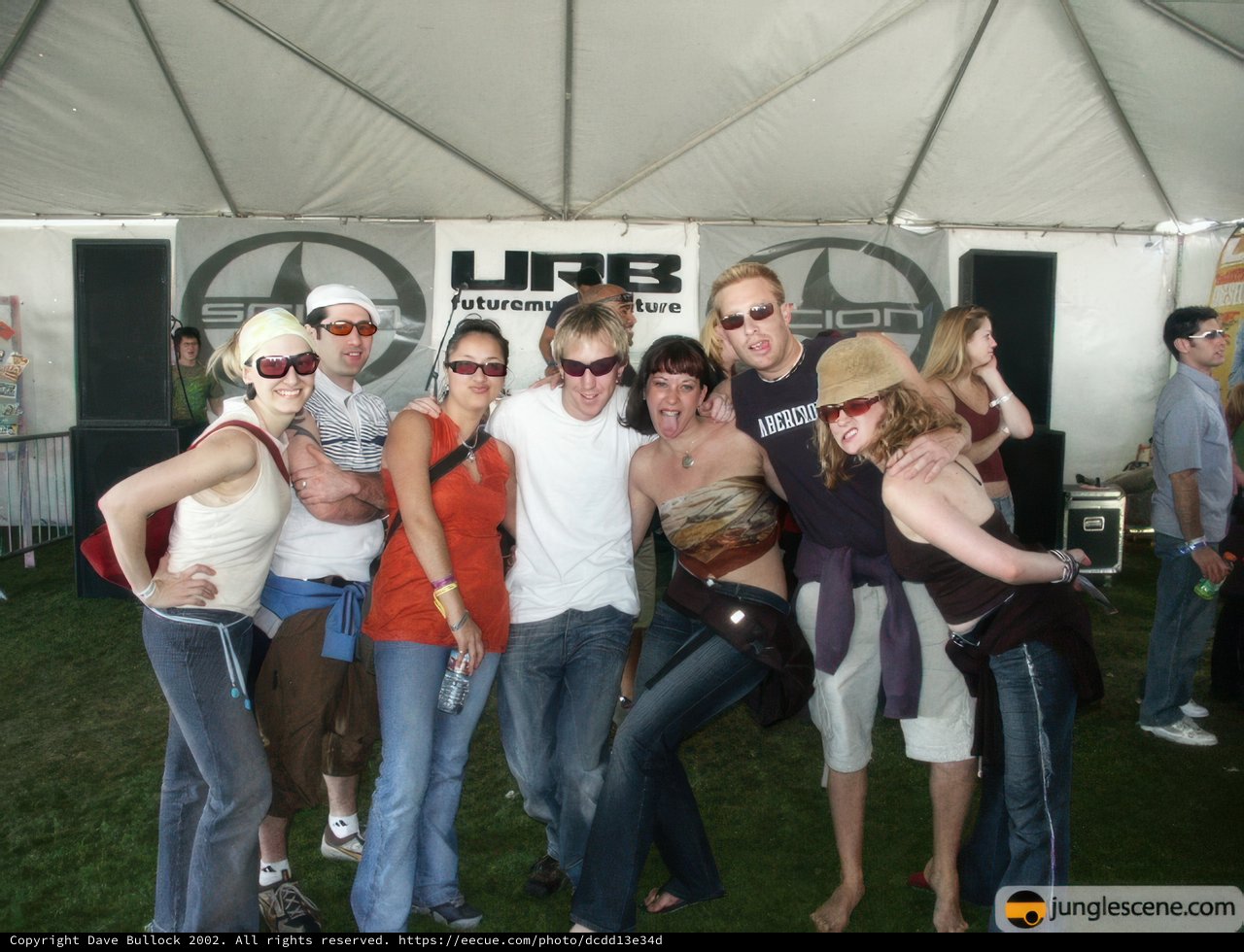 Group Shot at Coachella