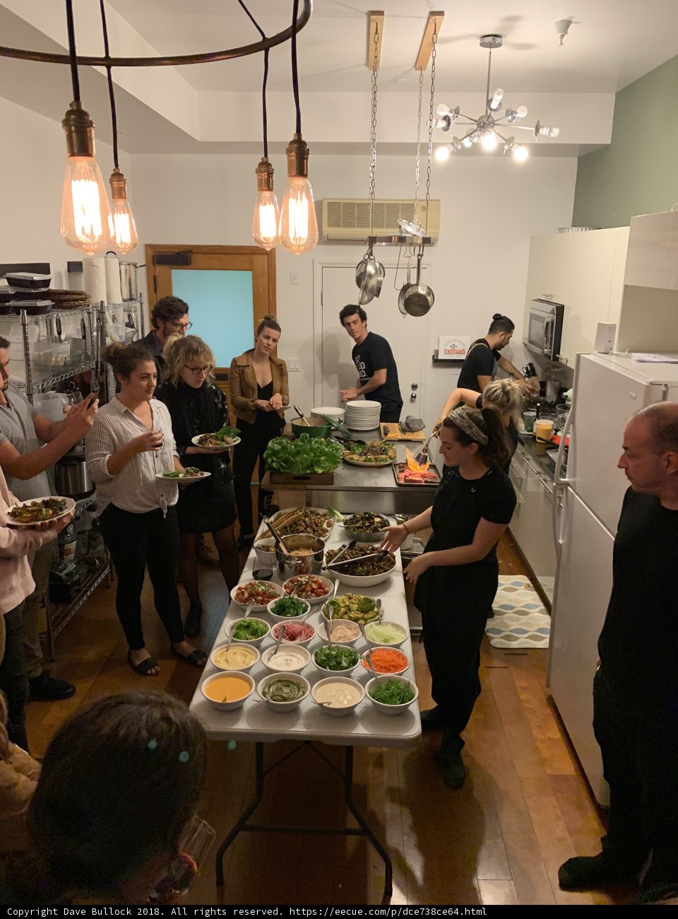 Group Gathering for a Feast