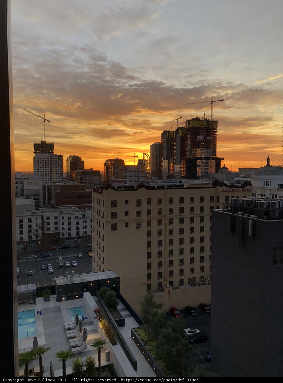 Cityscape at Sunset
