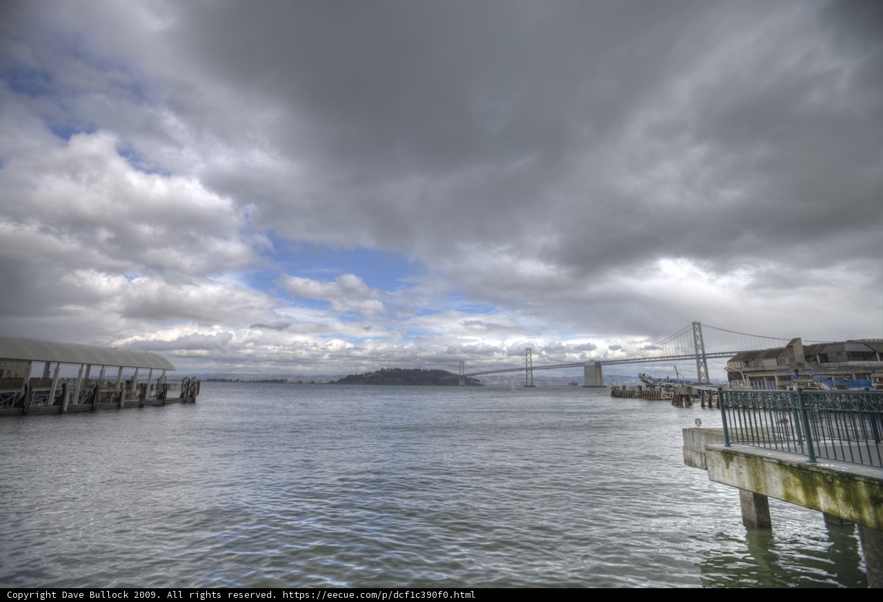 Bay Bridge View from the Pier