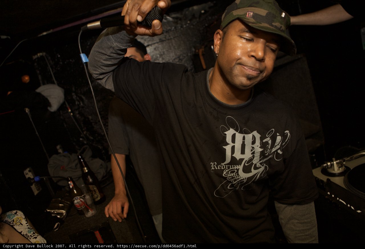 Steve J rocks the mic
