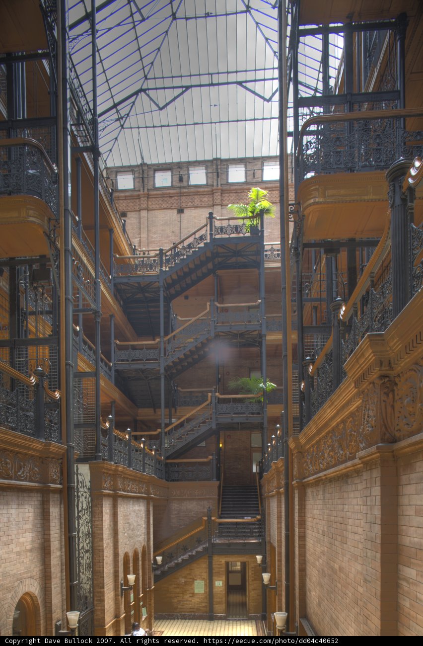 Bradbury Building Interior