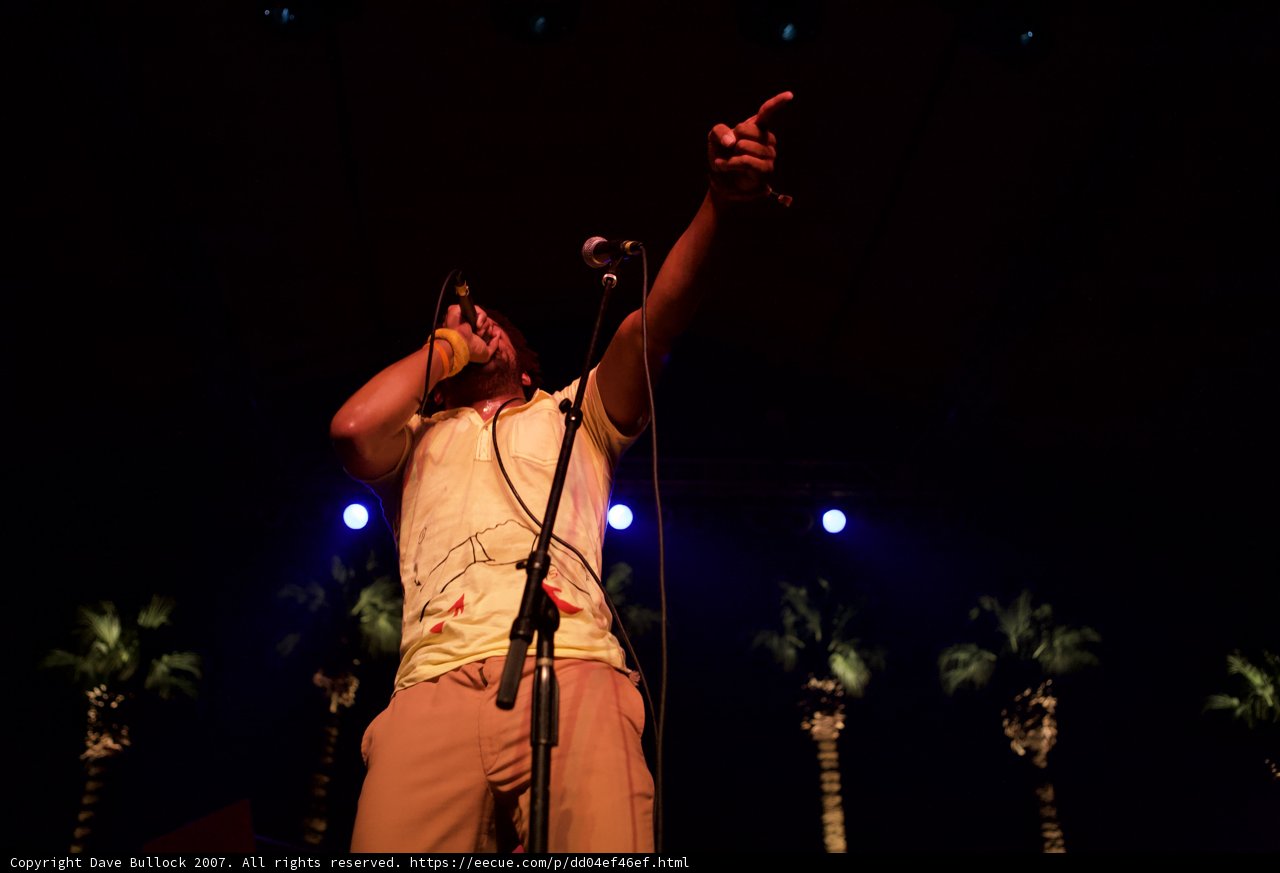 Entertainer on Stage