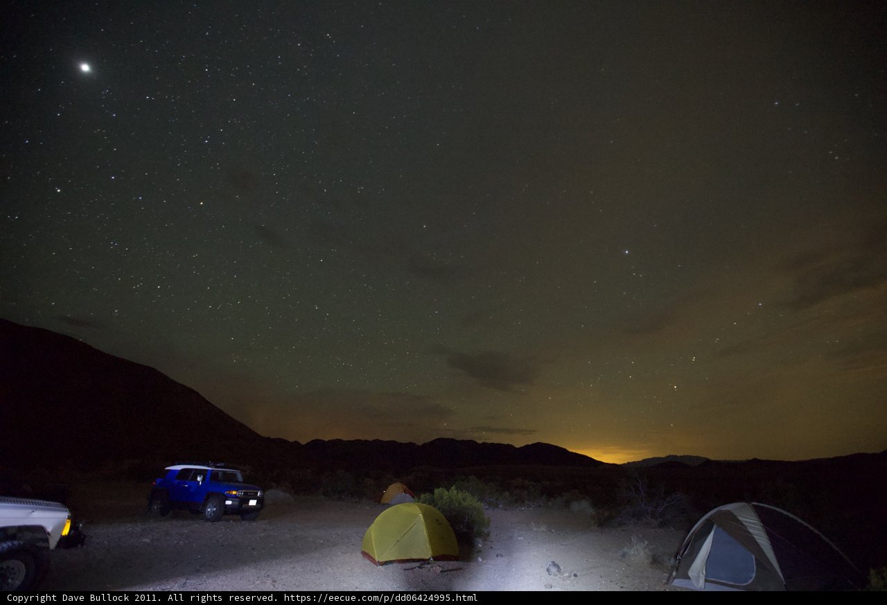 Starry Night Camping Adventure