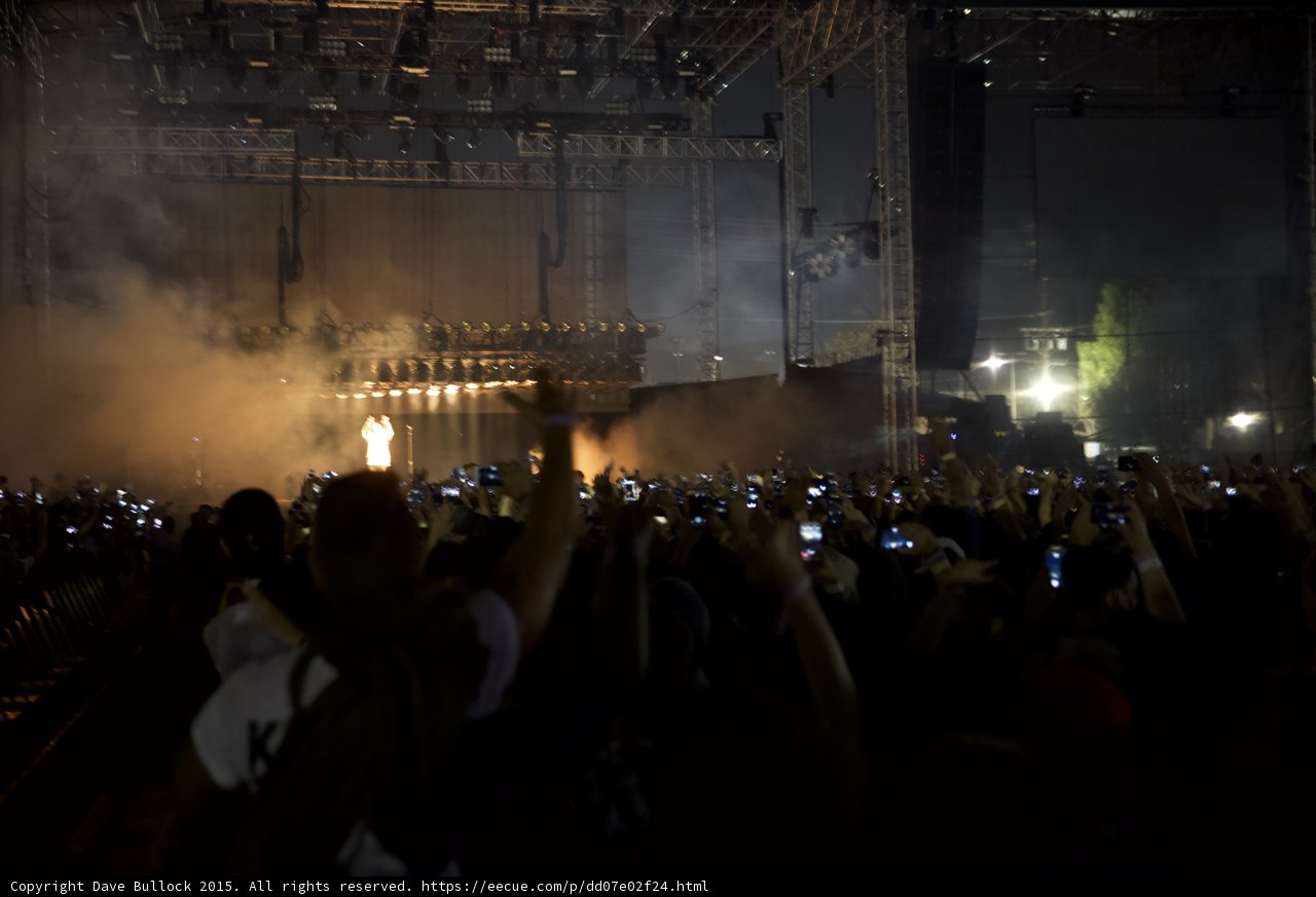 Sea of Phone Lights