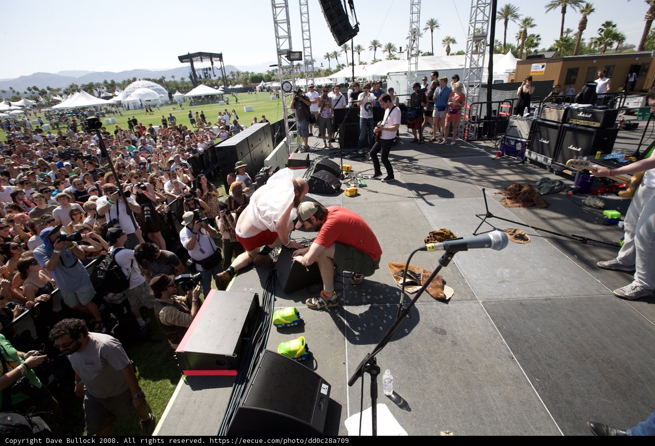 Coachella Concert Crowd