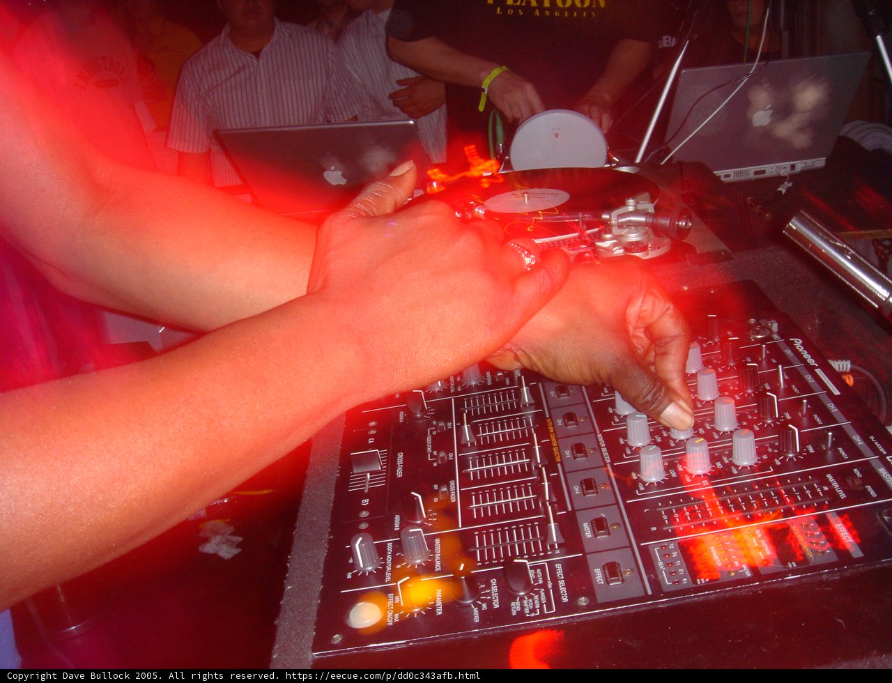 Club Night DJ in Action