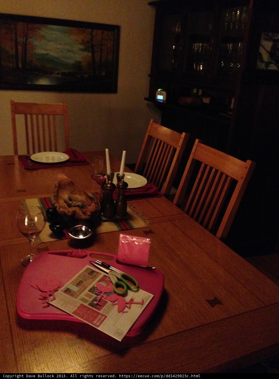 Dining Table Set-up in Altadena