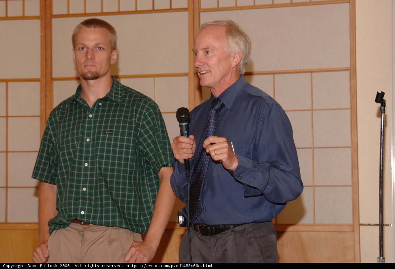 Two Men Giving a Speech