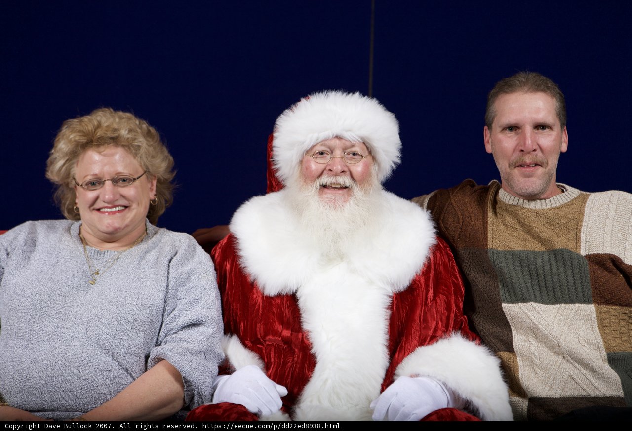 Family Christmas Festivities with Santa Claus