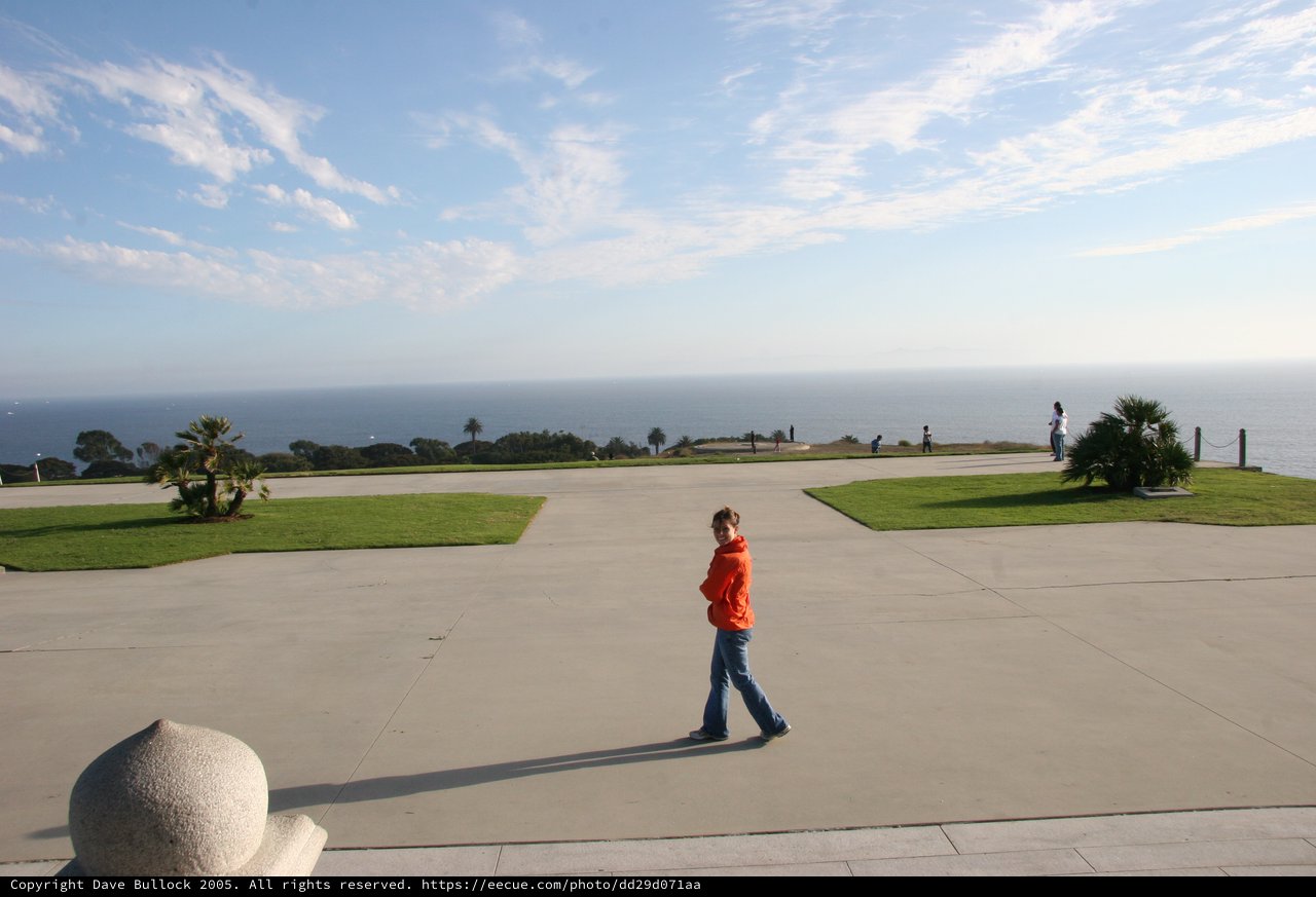 Strolling the Cliffs Above the Pacific Ocean