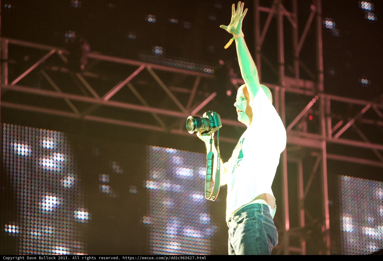 Moby Captures the Coachella Crowd