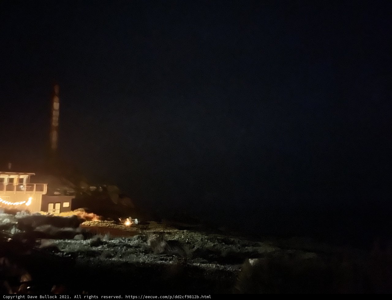 Illuminated Skyscraper in Jenner
