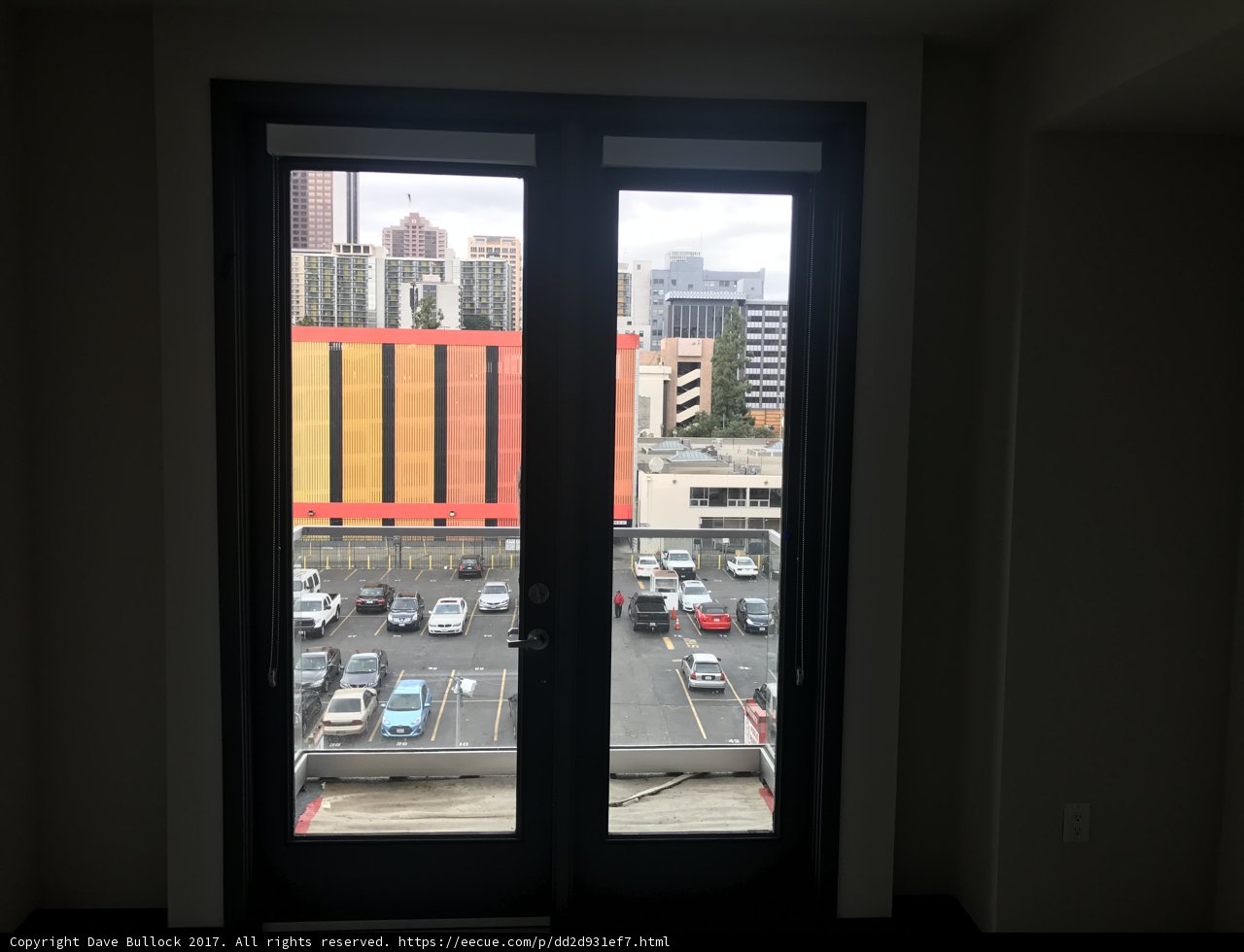 View of Los Angeles from an Apartment