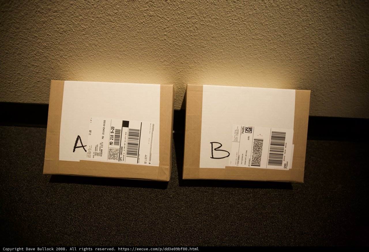 Barcode Boxes on the Floor