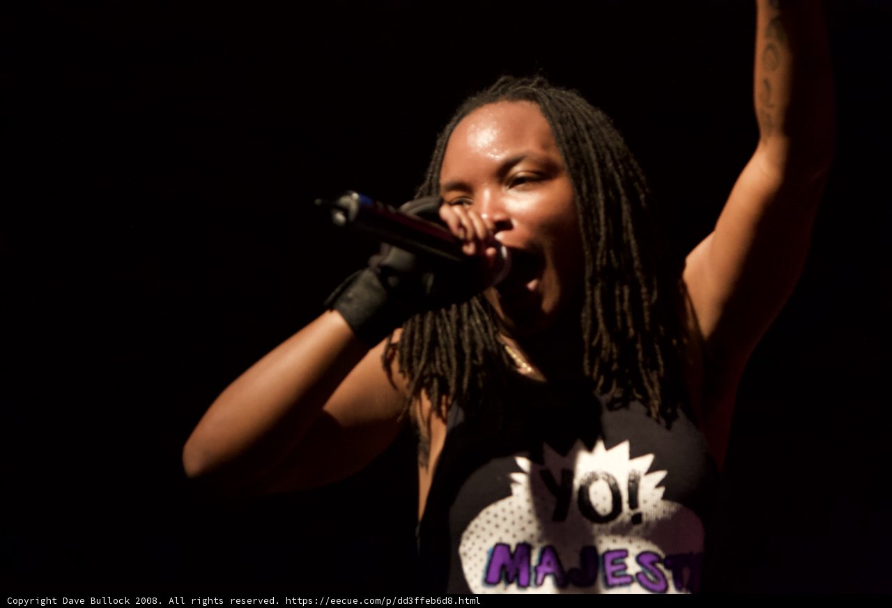 Rocking the Mic at Coachella 2008