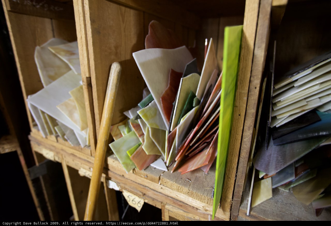 Plywood Shelf for Document Organization