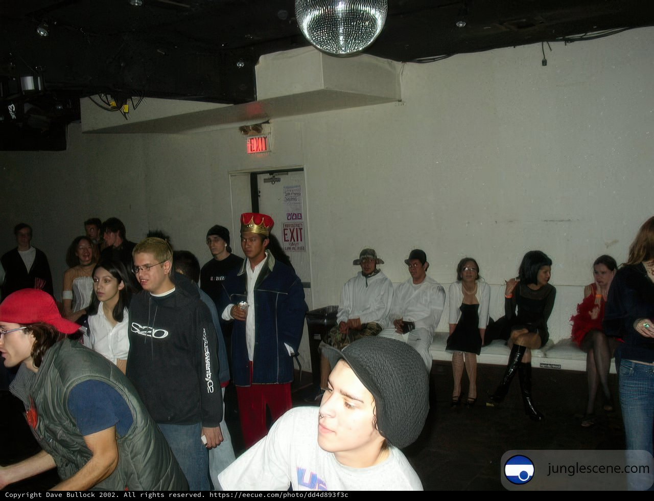 The Man in the Hat at the Halloween Party