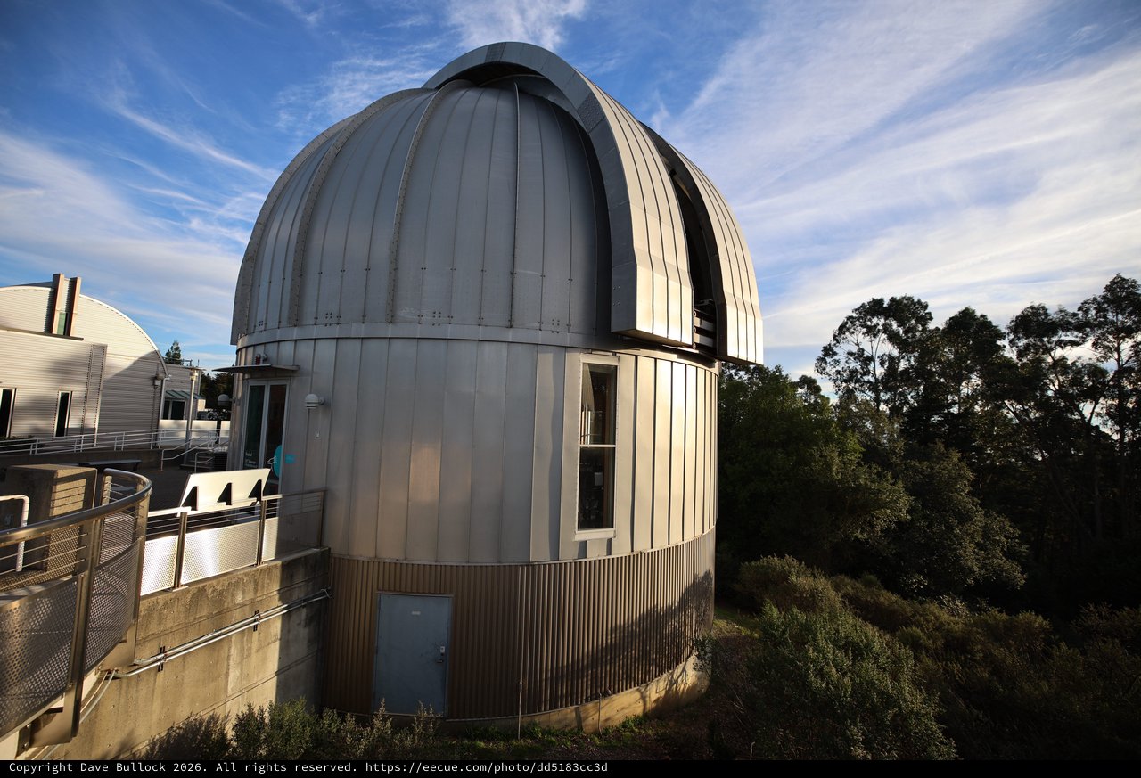 Modern Observatory Dome at Chabot Space Center