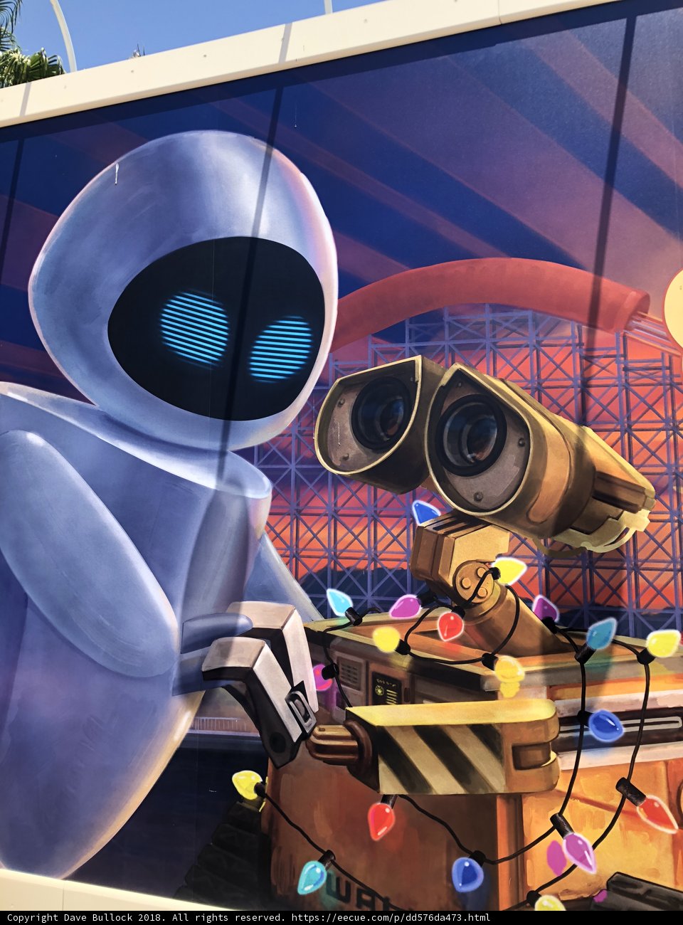Wall-E Takes Over the Sky