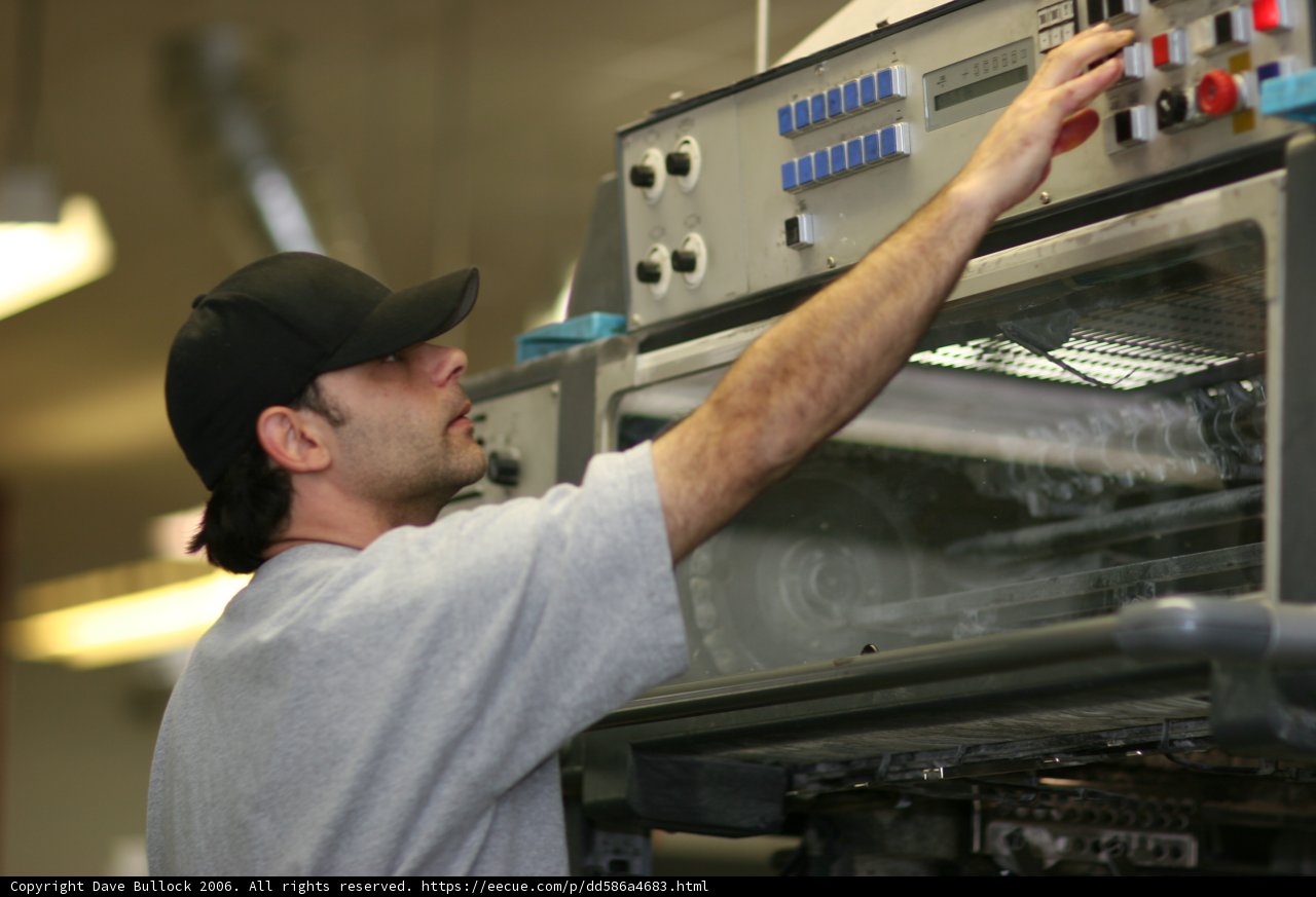 Working on the Machine