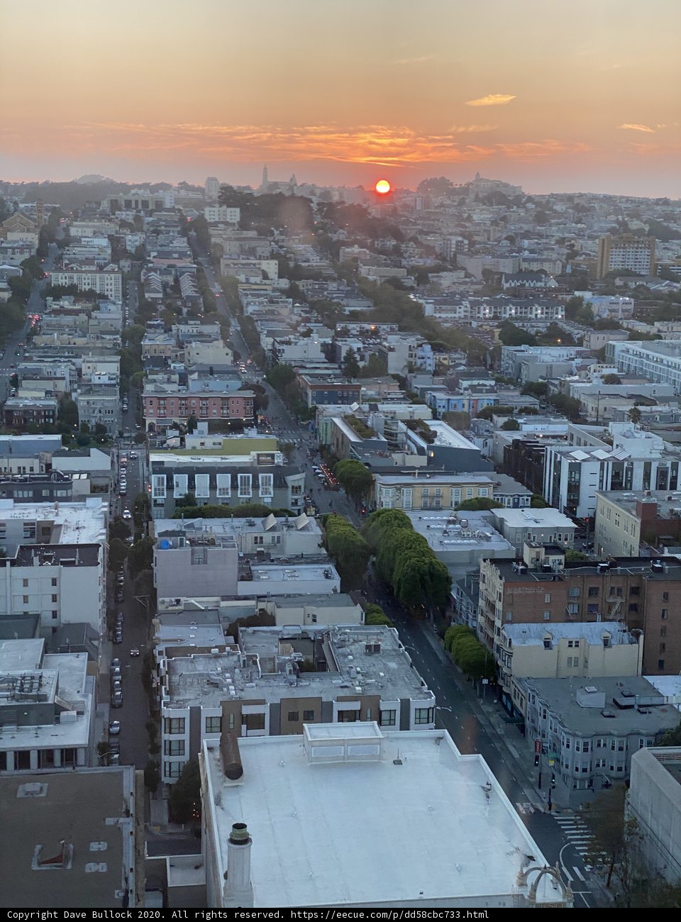 San Francisco Skyline at Sunset