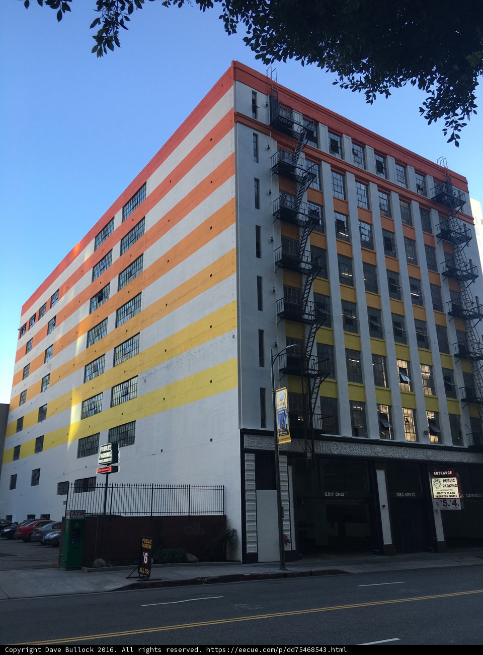 Colorful Stripes in the City