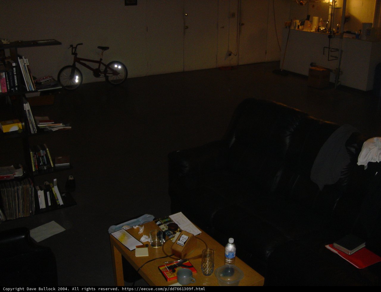 Cozy Corner with a Bicycle