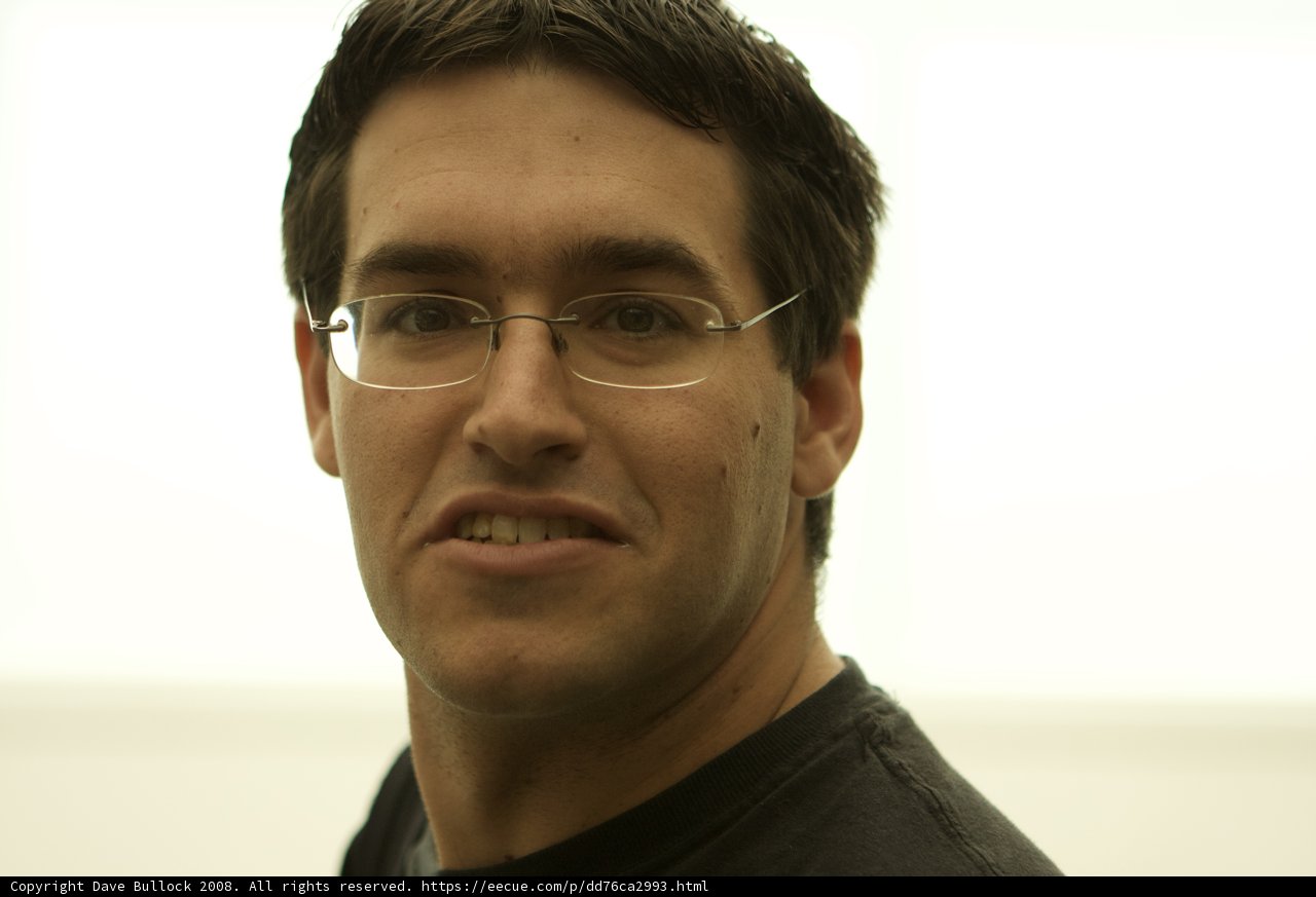Black Shirt and Glasses