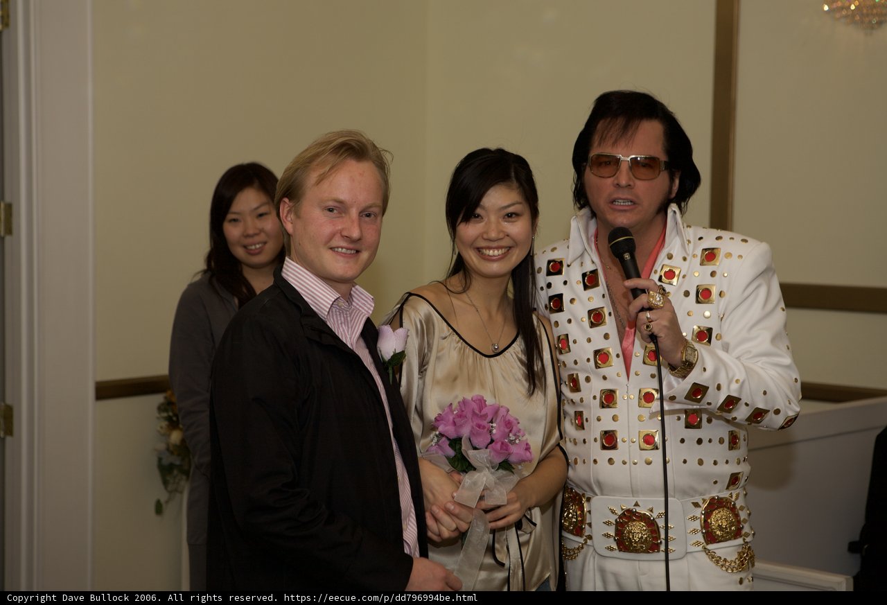 Elvis Presley-themed Wedding Reception