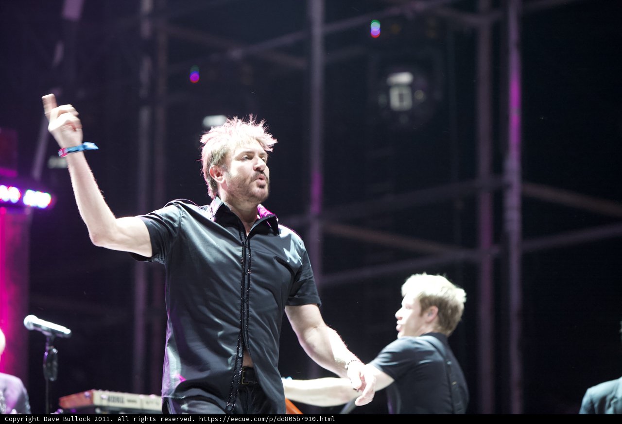 Simon Le Bon Rocks Coachella 2011